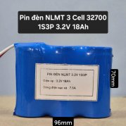 Pin sắt LiFePO4 32700 3.2V 18000mah 18Ah kèm mạch bảo vệ 1S cho đèn năng lượng mặt trời Pin sắt LiFePO4 32700 3.2V 18000mah 18Ah kèm mạch bảo vệ 1S cho đèn năng lượng mặt trời